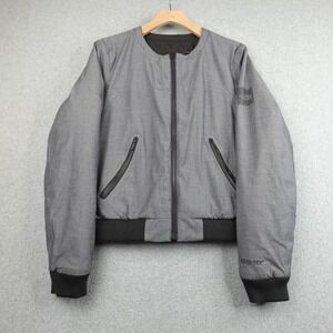 North Face Cryos Jacket Women's Medium Gray Goose Down Goretex Quilt Reversible